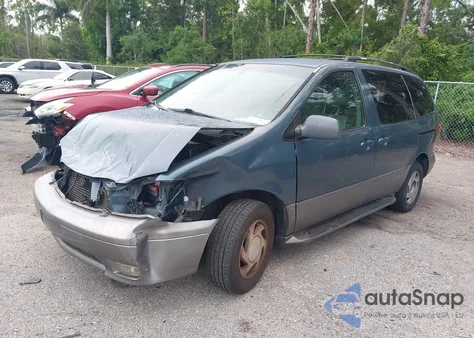 2003 Toyota Sienna Xle z USA, uszkodzony, nr VIN 4T3ZF13C53U531874